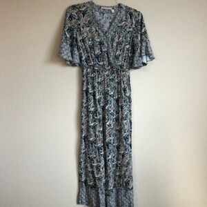 Chelsea & Violet Jumpsuit Paisley Print Boho Trend